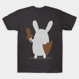 Cute Bunny Rabbit Warrior T-Shirt